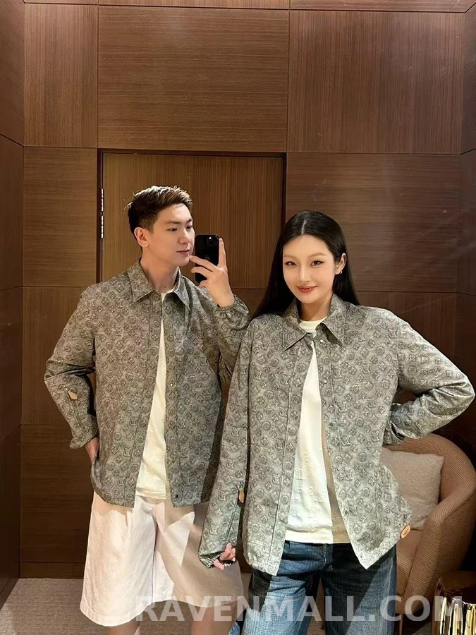 루이비통 루이비통 모노그램 프린트 재킷 상세 이미지
