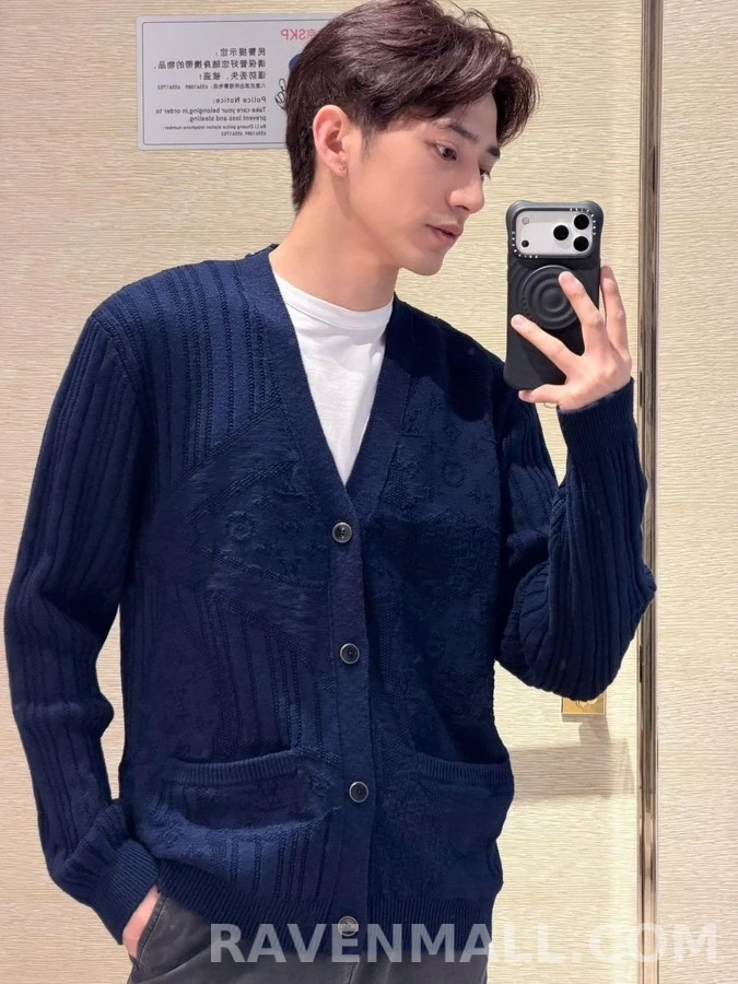 루이비통 루이비통 모노그램 플라워 가디건 상세 이미지