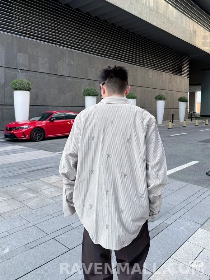 루이비통 루이비통 모노그램 핫픽스 코듀로이 셔츠 상세 이미지