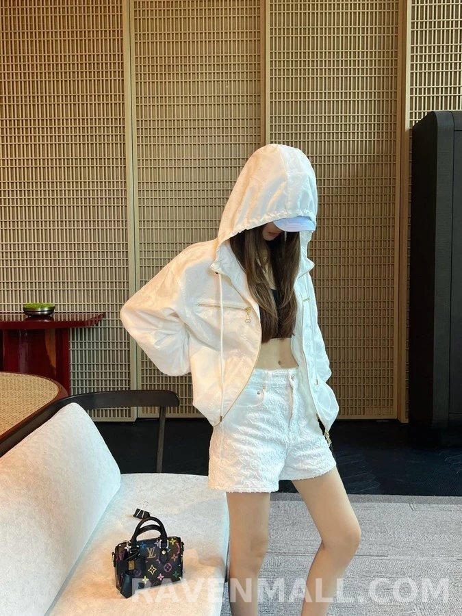 루이비통 루이비통 모노그램 후드 재킷 상세 이미지