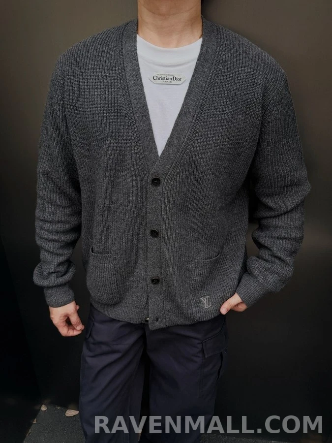 루이비통 루이비통 산양털 혼방 가디건 상세 이미지