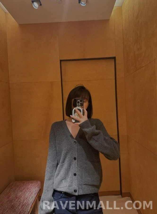 루이비통 루이비통 산양털 혼방 가디건 상세 이미지