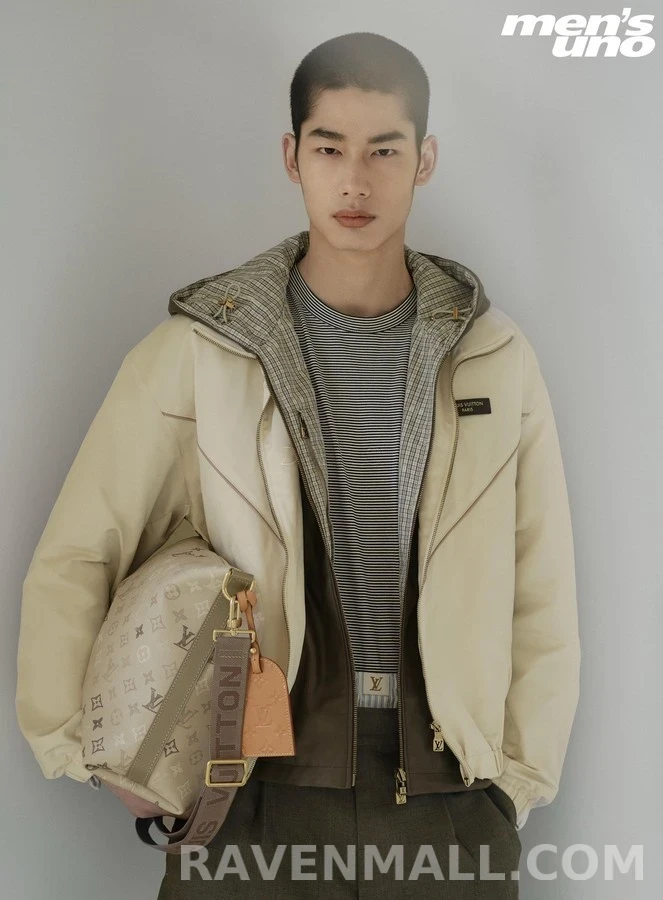 루이비통 루이비통 실크 새틴 트랙 자켓 상세 이미지