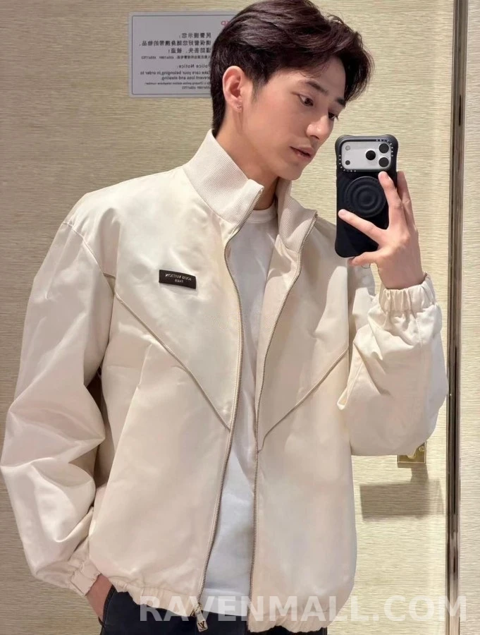 루이비통 루이비통 실크 새틴 트랙 자켓 상세 이미지
