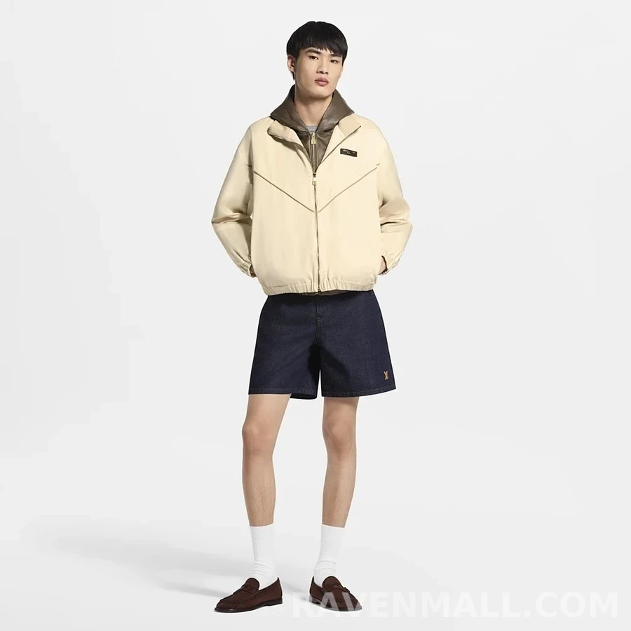루이비통 루이비통 실크 새틴 트랙 자켓 상세 이미지