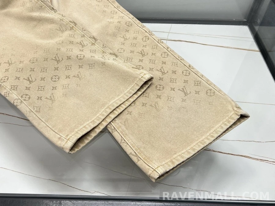 루이비통 루이비통 암모노그램 데님 팬츠 상세 이미지