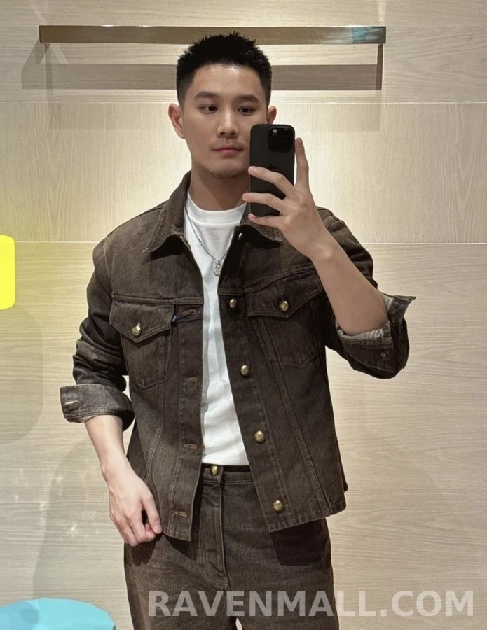 루이비통 루이비통 워싱 데님 트러커 자켓 상세 이미지