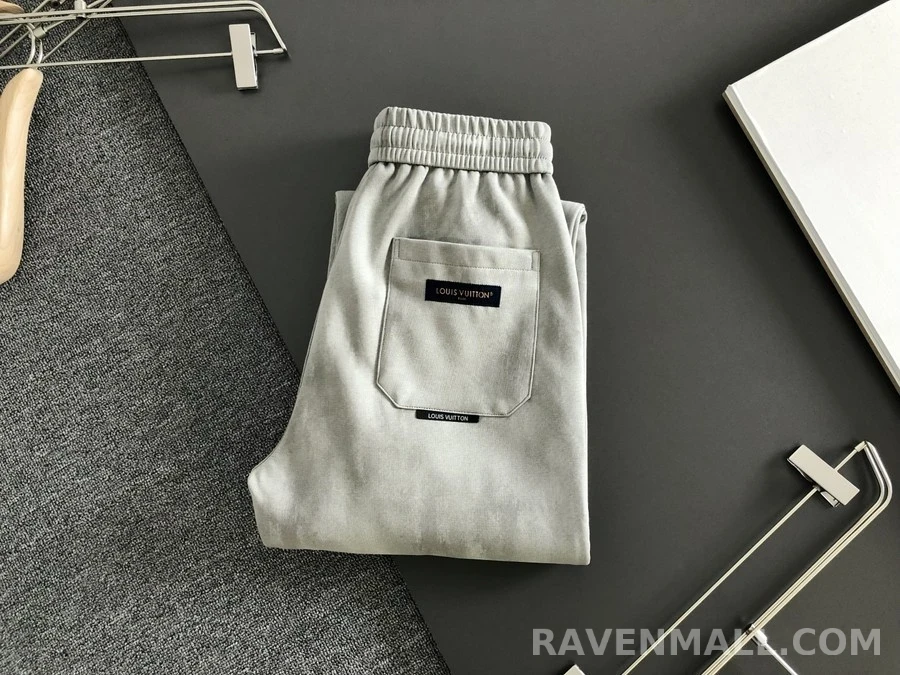 루이비통 루이비통 워싱 드로스트링 카고 팬츠 상세 이미지