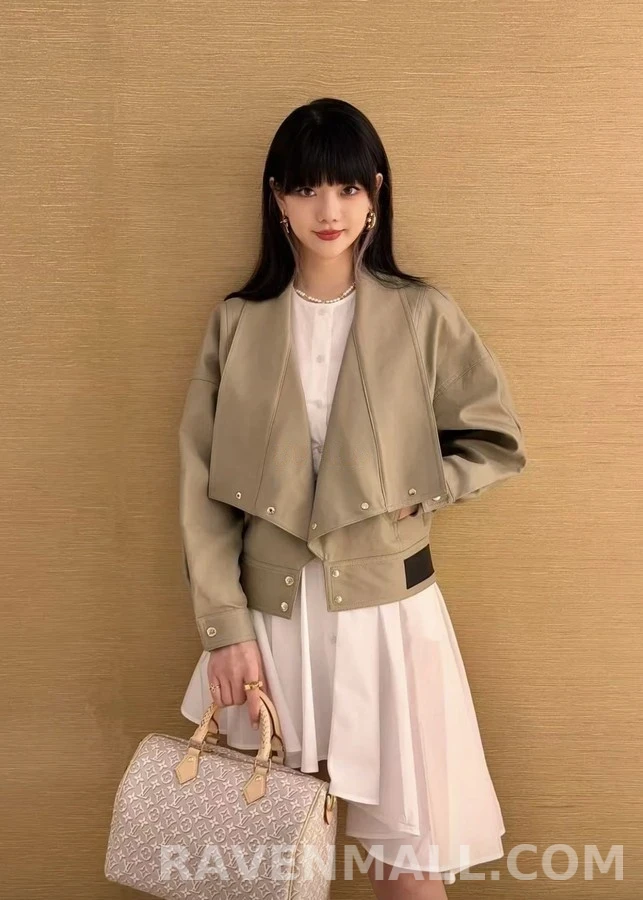 루이비통 루이비통 카키색 오버핏 자켓 상세 이미지