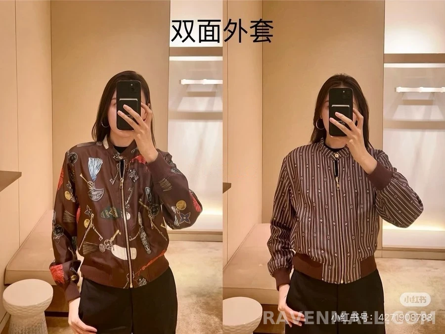 루이비통 루이비통 키 프린트 봄버 자켓 상세 이미지