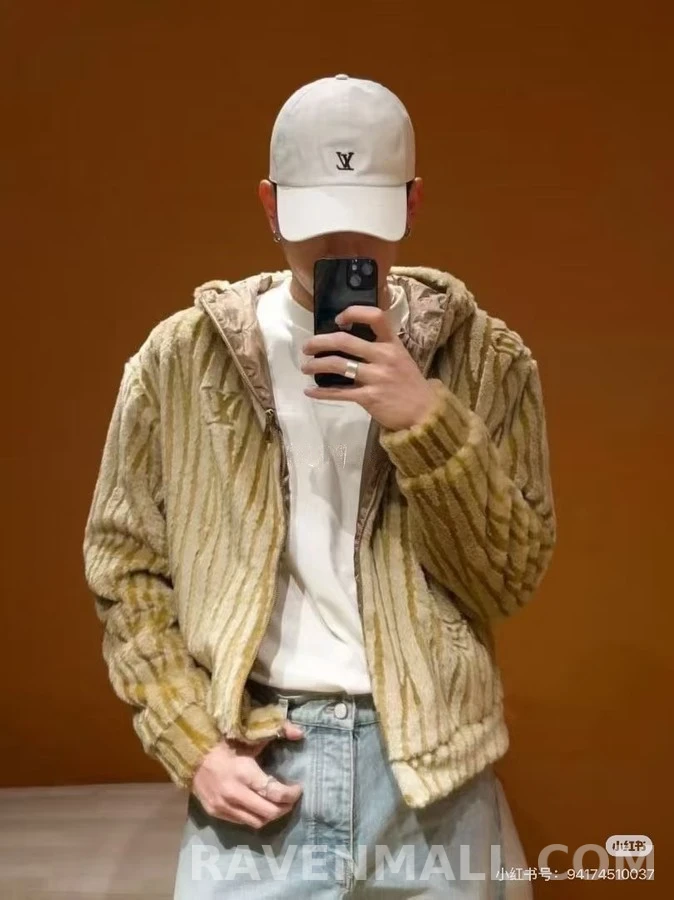 루이비통 루이비통 타이거 스트라이프 후드 집업 상세 이미지