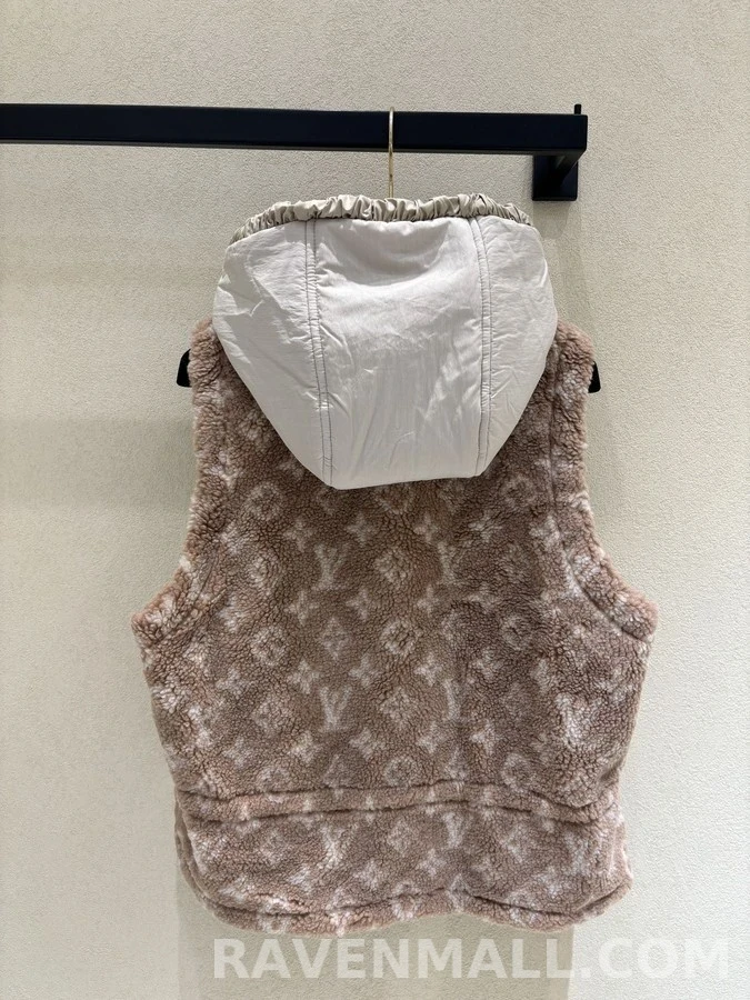 루이비통 루이비통 테디 모노그램 후드 집업 상세 이미지