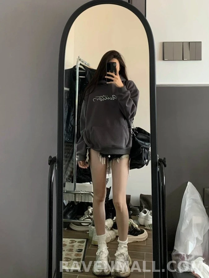 루이비통 루이비통 펄 장식 연결된 후드티 상세 이미지