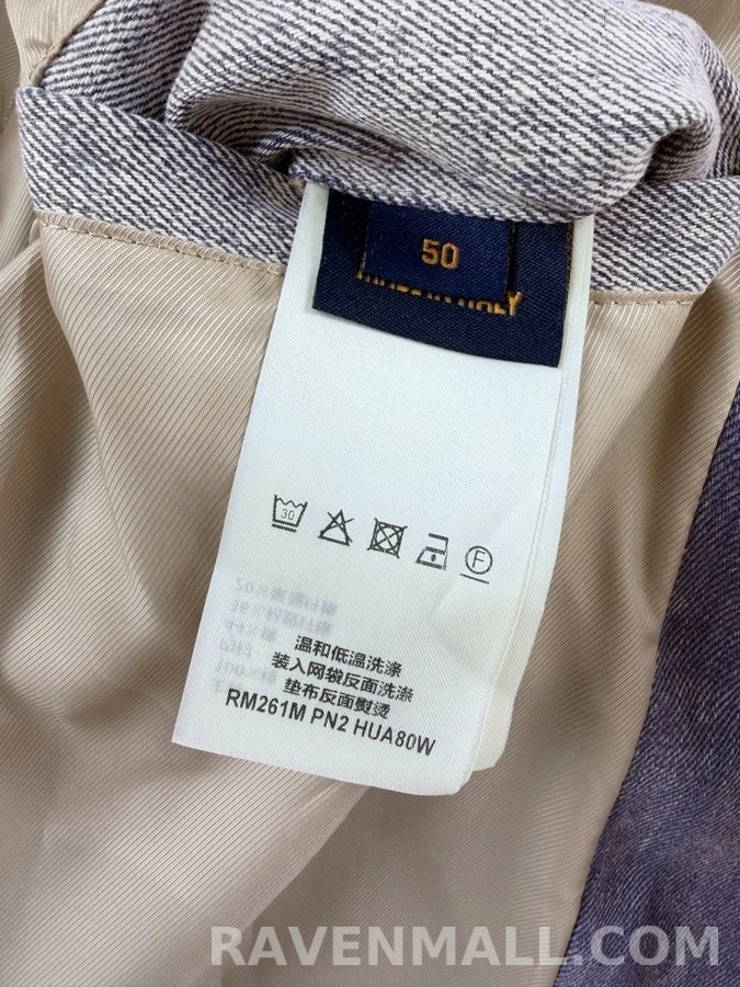 루이비통 루이비통 페이디드 데님 워크웨어 자켓 상세 이미지