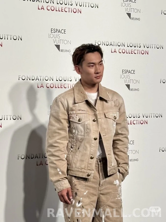 루이비통 루이비통 페인트 스플래터 코튼 자켓 상세 이미지