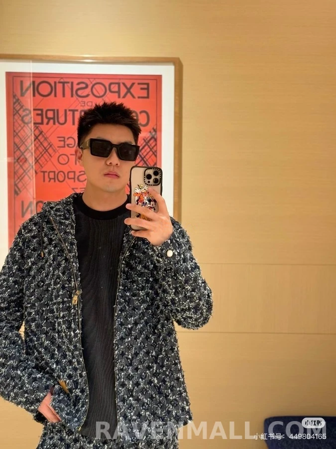 루이비통 루이비통 플록 자카드 데님 팬츠 상세 이미지