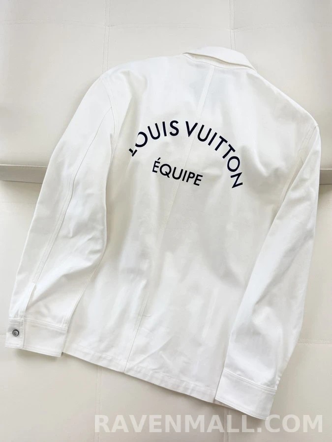 루이비통 루이비통 EQUIPE 레터링 셔츠 상세 이미지