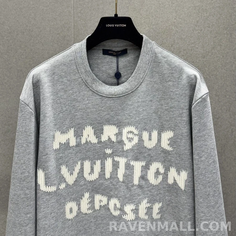 루이비통 루이비통 Marque L.Vuitton Déposée 자수 맨투맨 상세 이미지