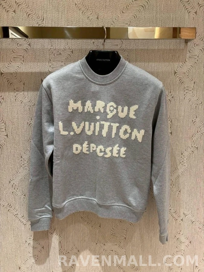 루이비통 루이비통 Marque L.Vuitton Déposée 자수 맨투맨 상세 이미지