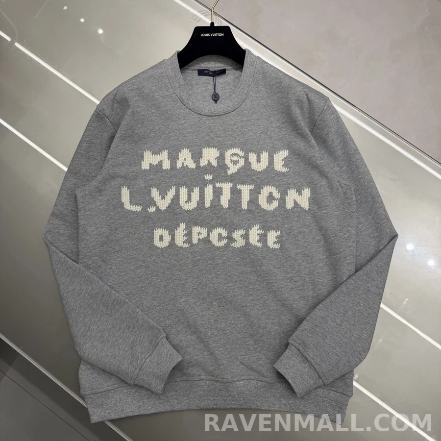 루이비통 루이비통 Marque L.Vuitton Déposée 자수 맨투맨 상세 이미지