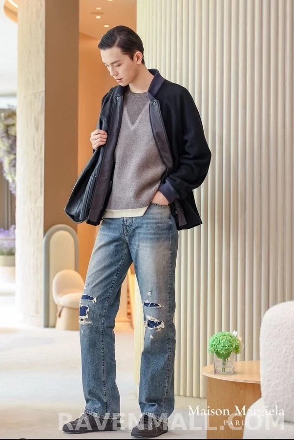 메종 마르지엘라 메종마르지엘라 울 멀티 지퍼 자켓 상세 이미지