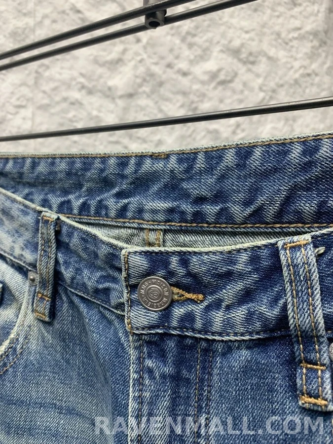 메종 마르지엘라 메종마르지엘라 워싱 스트레이트 데님 팬츠 상세 이미지