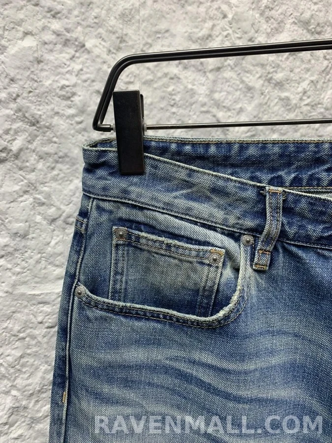 메종 마르지엘라 메종마르지엘라 워싱 스트레이트 데님 팬츠 상세 이미지
