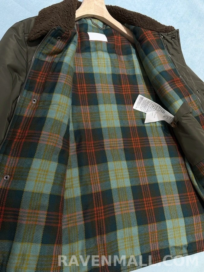 메종 마르지엘라 메종마르지엘라 퍼 칼라 헌팅 자켓 상세 이미지