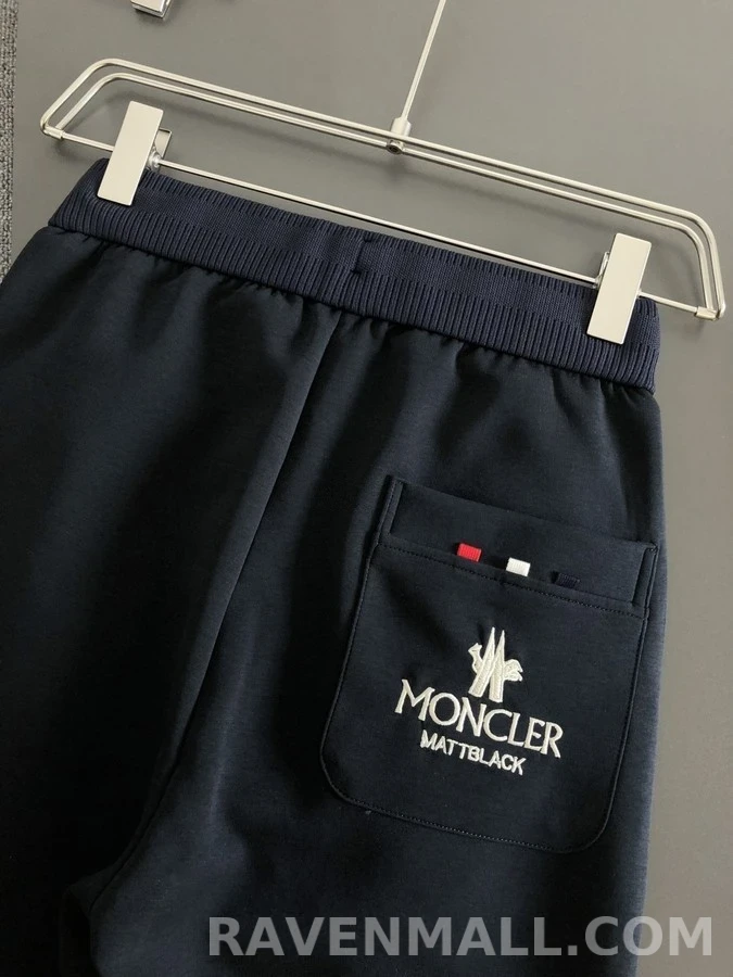 몽클레어 몽클레어 로고 밴딩 트레이닝 팬츠 상세 이미지