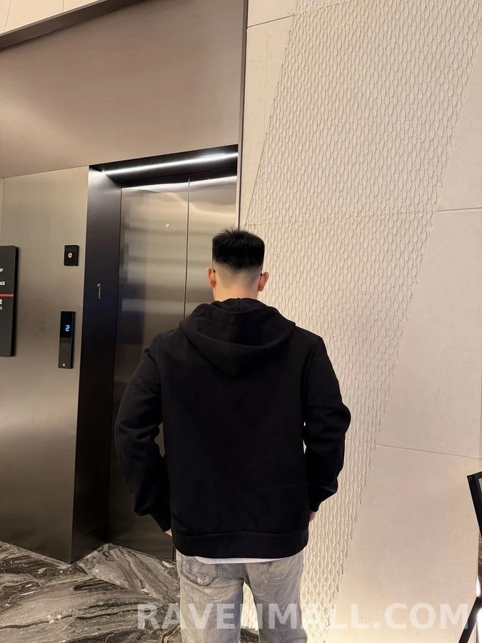 몽클레어 몽클레어 로고 자수 풀집업 후드 상세 이미지