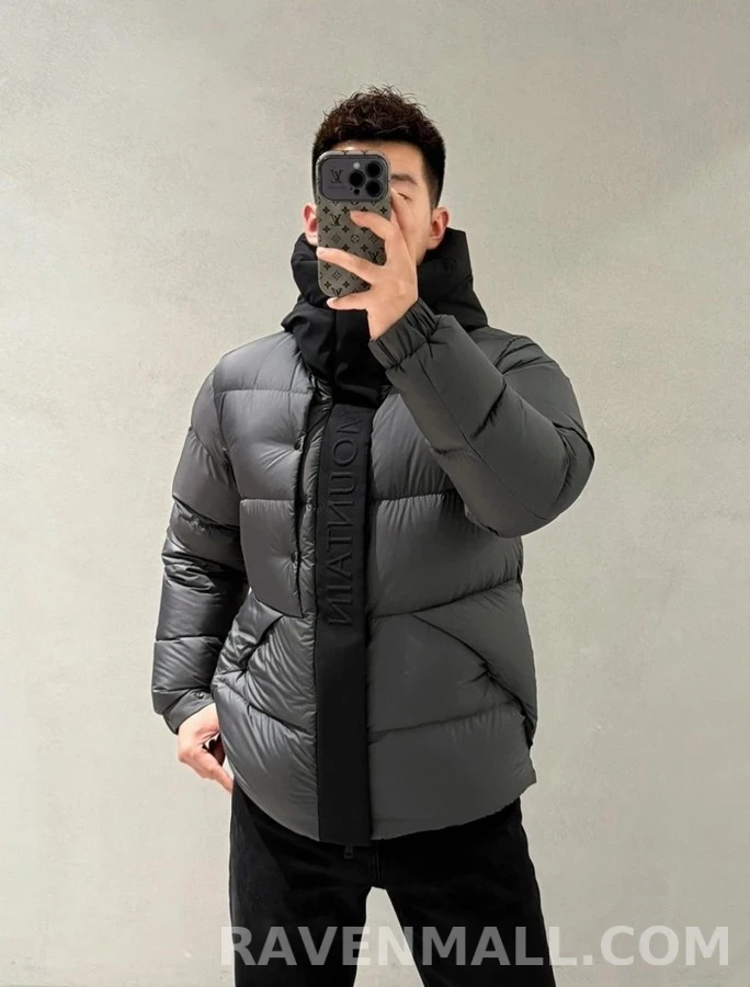 몽클레어 몽클레어 마데이라 압박 로고 후드 집업 상세 이미지