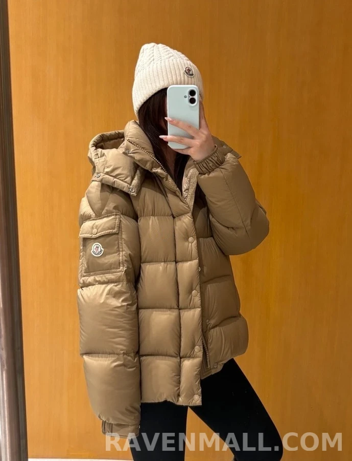 몽클레어 몽클레어 마야 70 후드 숏 다운 재킷 상세 이미지