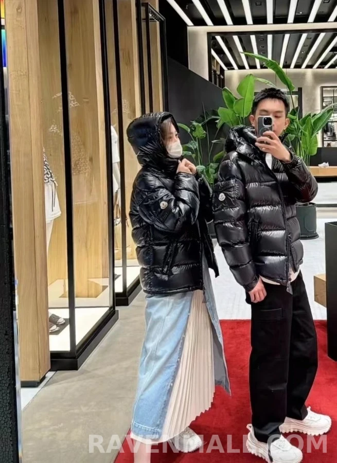 몽클레어 몽클레어 마야 후드 숏 패딩 상세 이미지