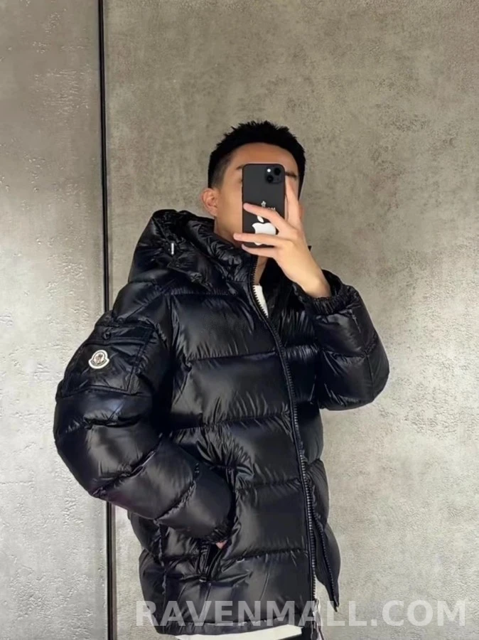 몽클레어 몽클레어 마야 후드 숏 패딩 상세 이미지