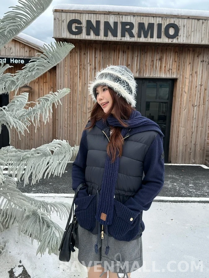 몽클레어 몽클레어 패딩 패치 니트 가디건 상세 이미지