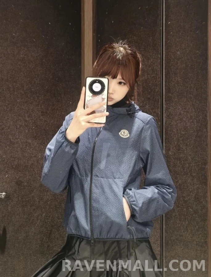 몽클레어 몽클레어 패턴 경량 후드 자켓 상세 이미지