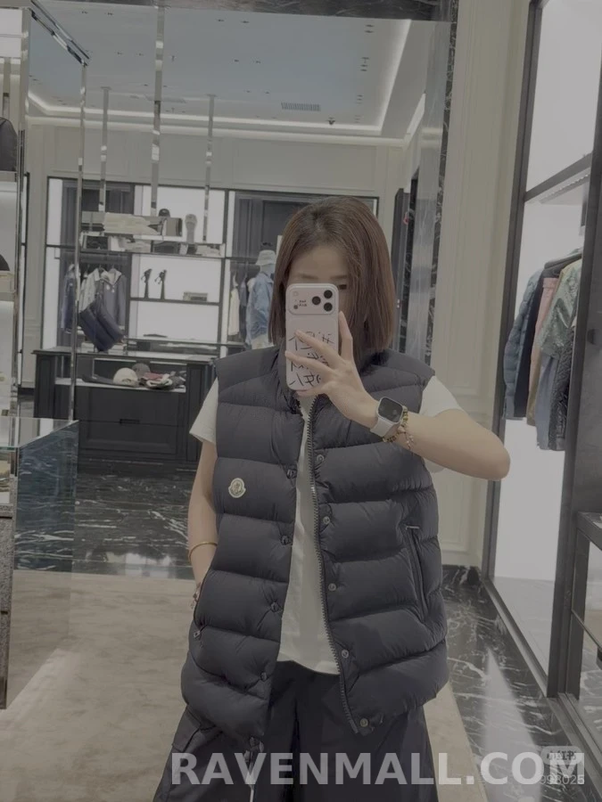 몽클레어 몽클레어 하이넥 패딩 베스트 상세 이미지