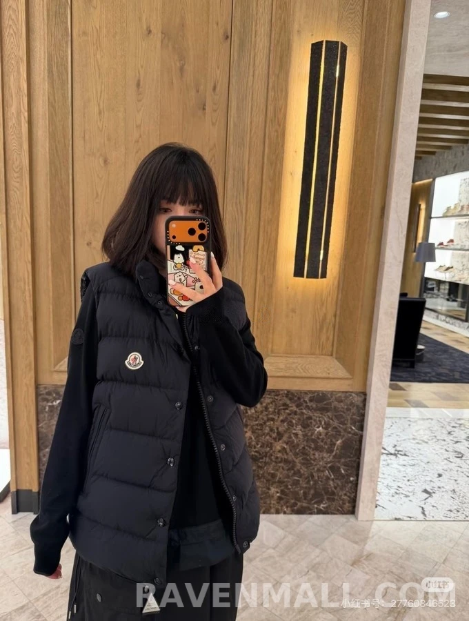 몽클레어 몽클레어 하이넥 패딩 베스트 상세 이미지