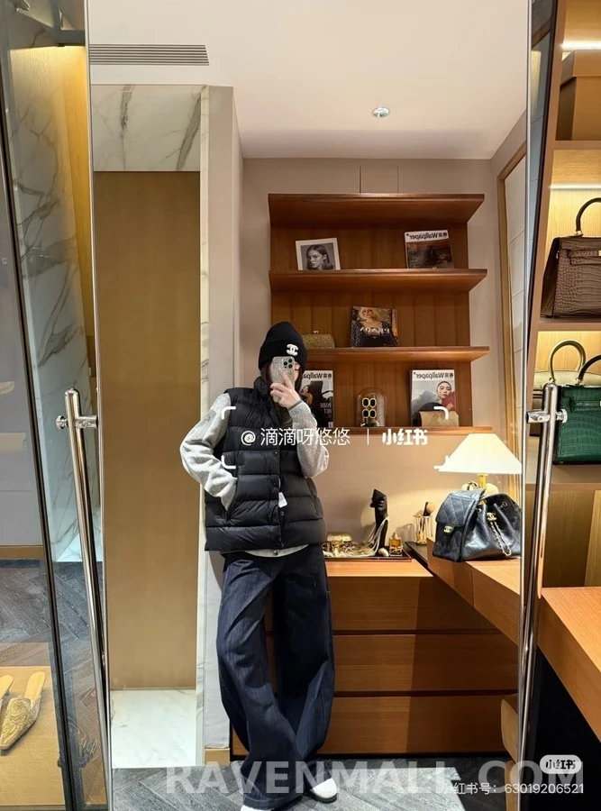 몽클레어 몽클레어 하이넥 패딩 베스트 상세 이미지