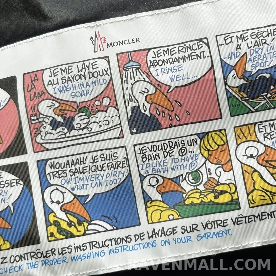 몽클레어 몽클레어 후드 버튼 롱 패딩 상세 이미지