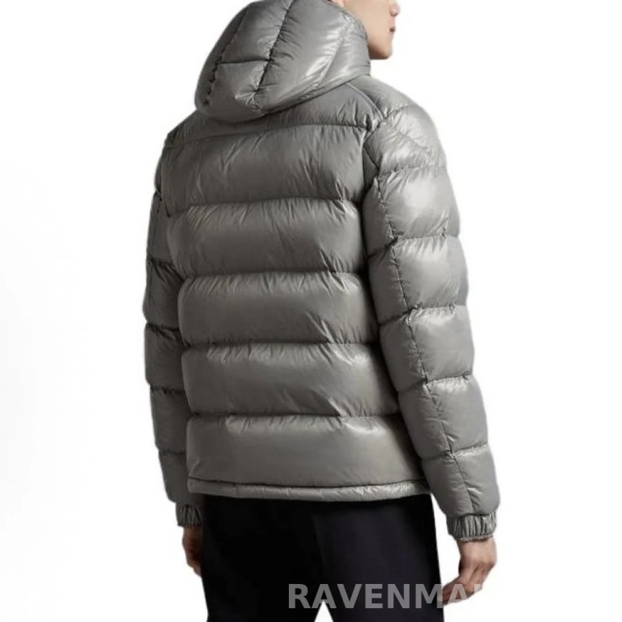 몽클레어 몽클레어 후드 숏 광택 다운 재킷 상세 이미지