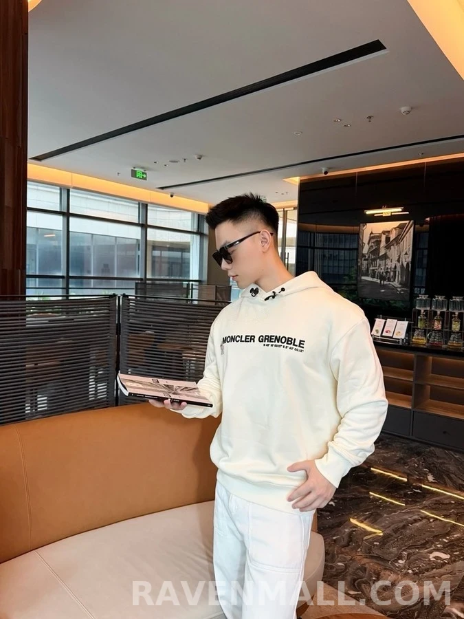몽클레어 몽클레어 Grenoble 레터링 후드티 상세 이미지