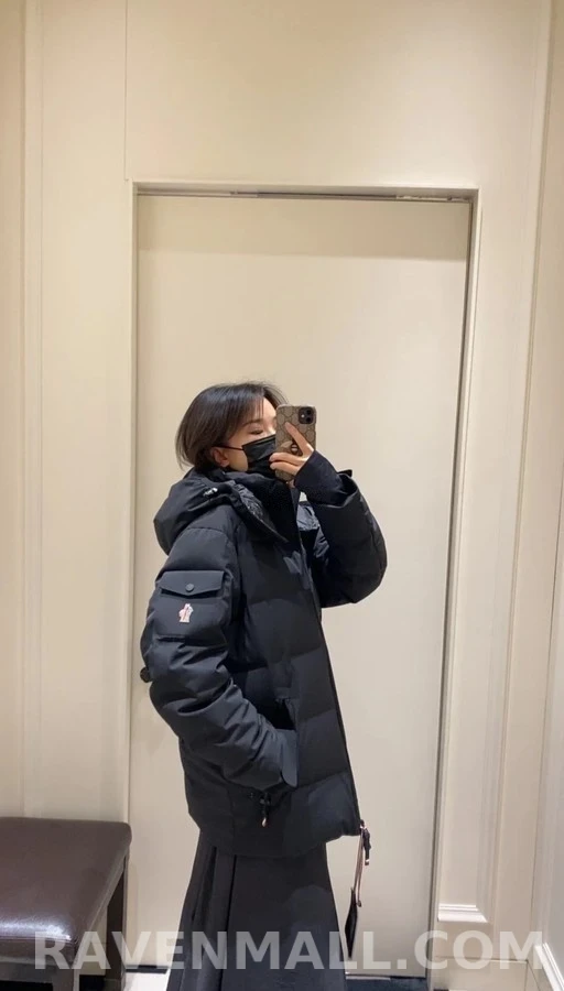 몽클레어 몽클레어 Maya 후드 숏 패딩 자켓 상세 이미지