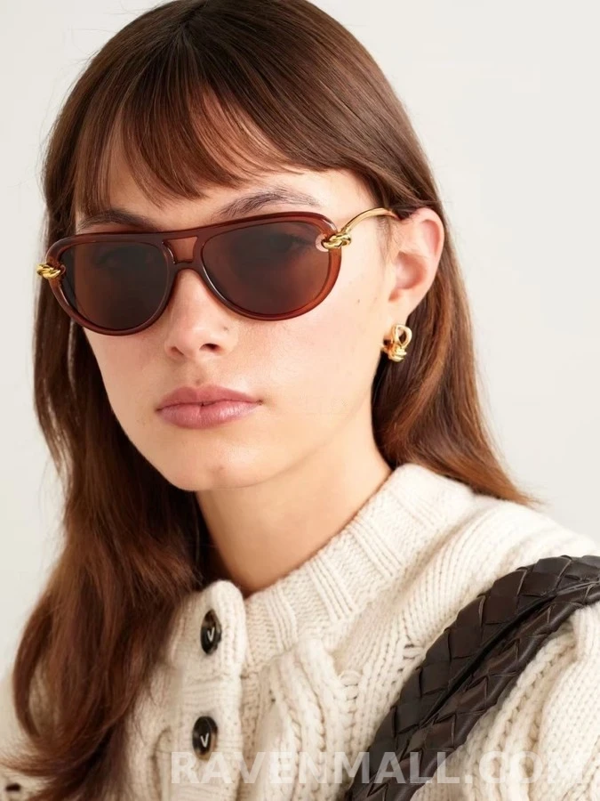 보테가베네타 보테가 베네타 하바나 아비에이터 선글라스 상세 이미지