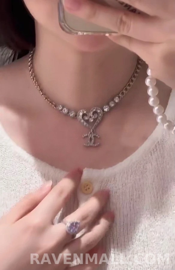 샤넬 샤넬 만다이아 하트 목걸이 상세 이미지