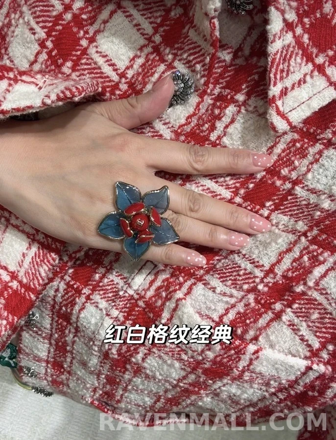 샤넬 샤넬 플라워 로고 링 상세 이미지
