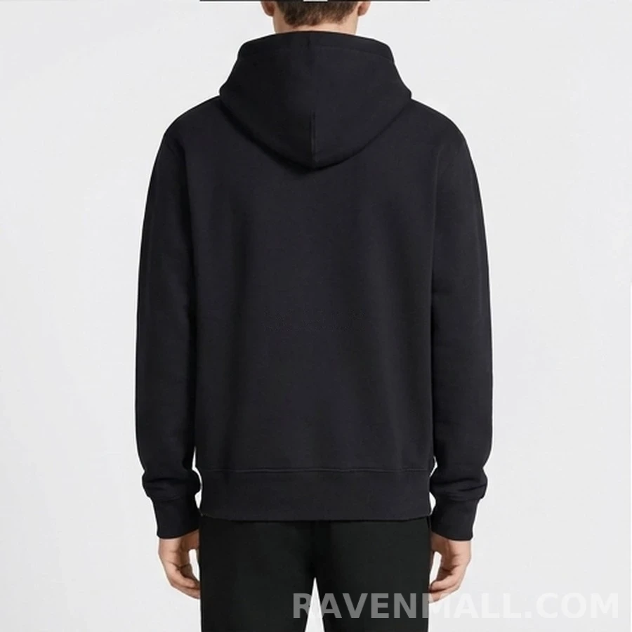 디올 디올 리본 로고 연기 후드 맨투맨 상세 이미지