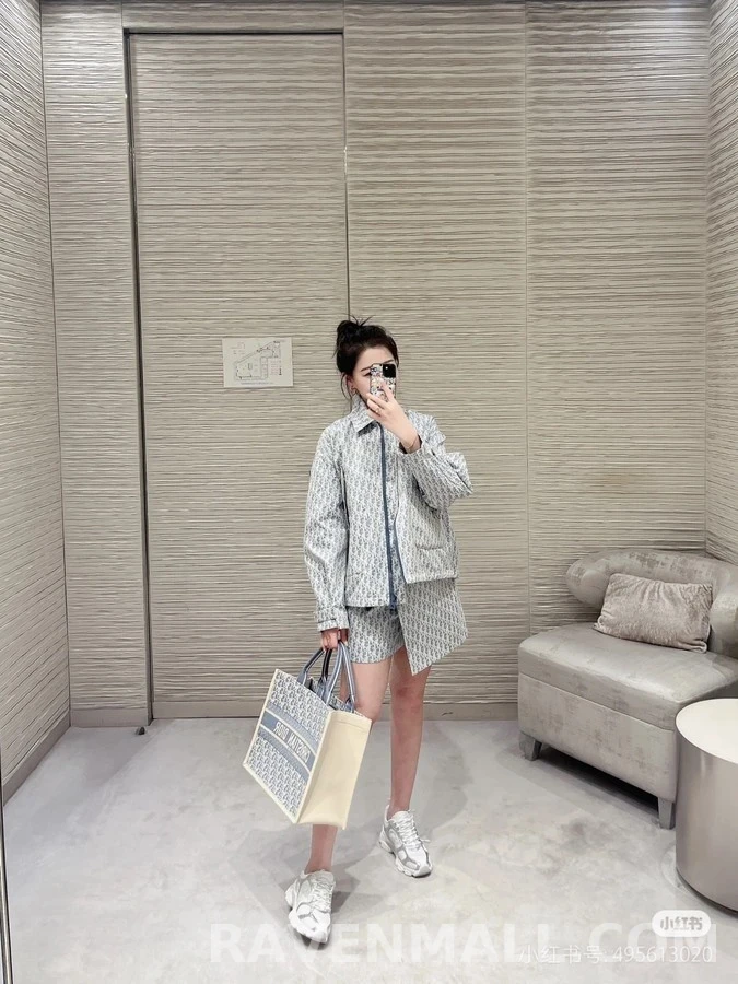 디올 디올 오블리크 패턴 재킷 상세 이미지