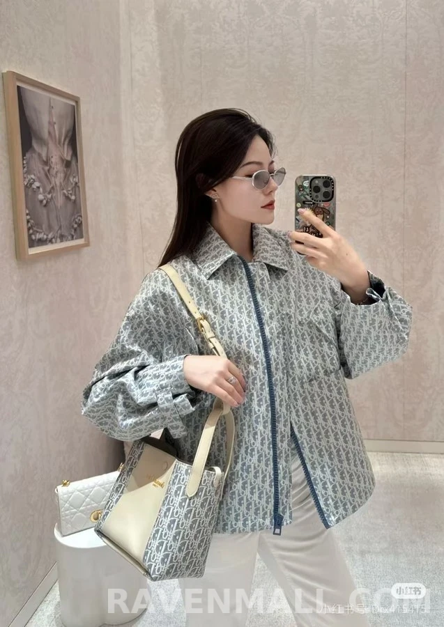 디올 디올 오블리크 패턴 재킷 상세 이미지