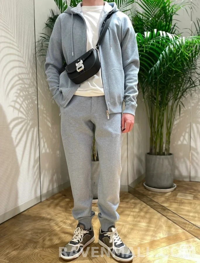 디올 디올 오블리크 패턴 후드 맨투맨 상세 이미지